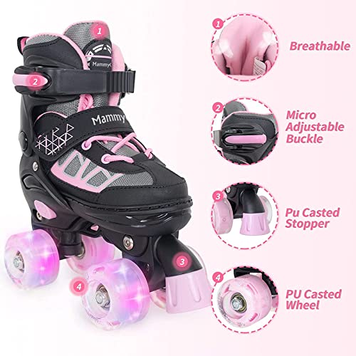 Mammygol Roller Skates For Kids Boys Girls thumb #2