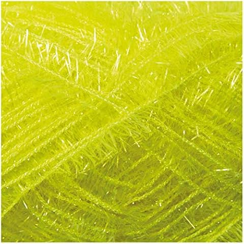 Sibylles Geschenkeartikel Rico Design Creative Bubble Yarn 50 g Colour 27 Neon Yellow The Innovative Sponge Yarn Cover