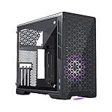 Metallic Gear Neo-G V2 Mini-ITX, chasis Compacto, Aluminio Arenado, Panel de Vidrio Templado, MG-NE210G_BK02