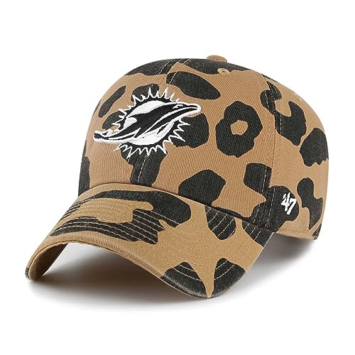 Chapeau NFL femme 47 Clean Up réglable tan à motif rosette