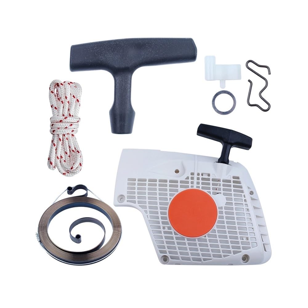 Kit de Agarre de Cuerda de trinquete de Resorte de Arranque de Retroceso Compatible con Motosierra ST MS270 MS280 MS270C MS280C MS 270 280, Repuesto de Repuesto