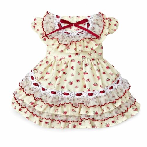 Vestido Princesa para Perros Pequeños XS Ropa Mascotas Multicolor 2