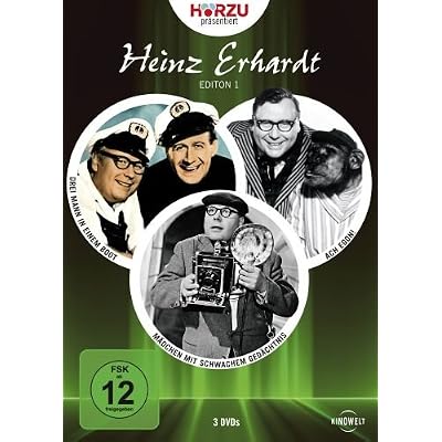 Heinz Erhardt Edition 1 (DVD) 3DVD's Min: 270Mono H&ouml;rzu pr&auml;sentiert