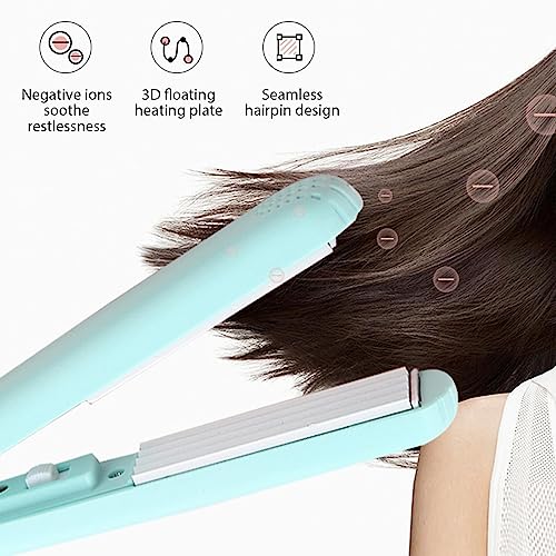 Plancha para cabello y rizador 2 en 1 con placas cerámicas miniatura 5