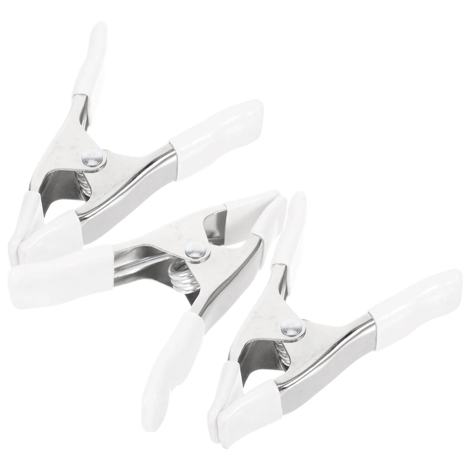 Sylvanbrook One Color 3Pcs Spring Clamps Heavy Duty Clips For Backdrop Stand Photography Background Frame Accessories