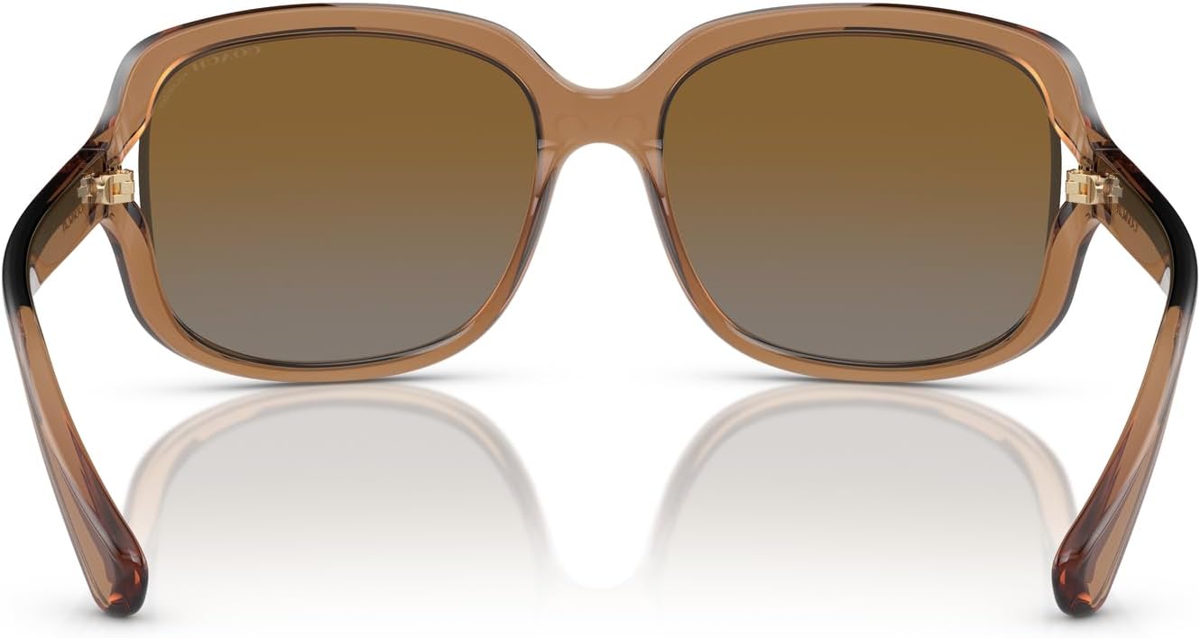 Πίσω view of Coach HC8169 Square Sunglasses