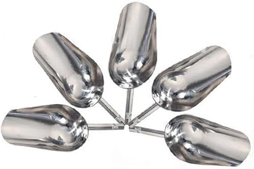 Miniatura 3 de DOITOOL Cuchara de hielo de acero inoxidable Cuchara de hielo de acero inoxidable Cuchara de helado Cuchara de hielo de metal Cuchara de comida para