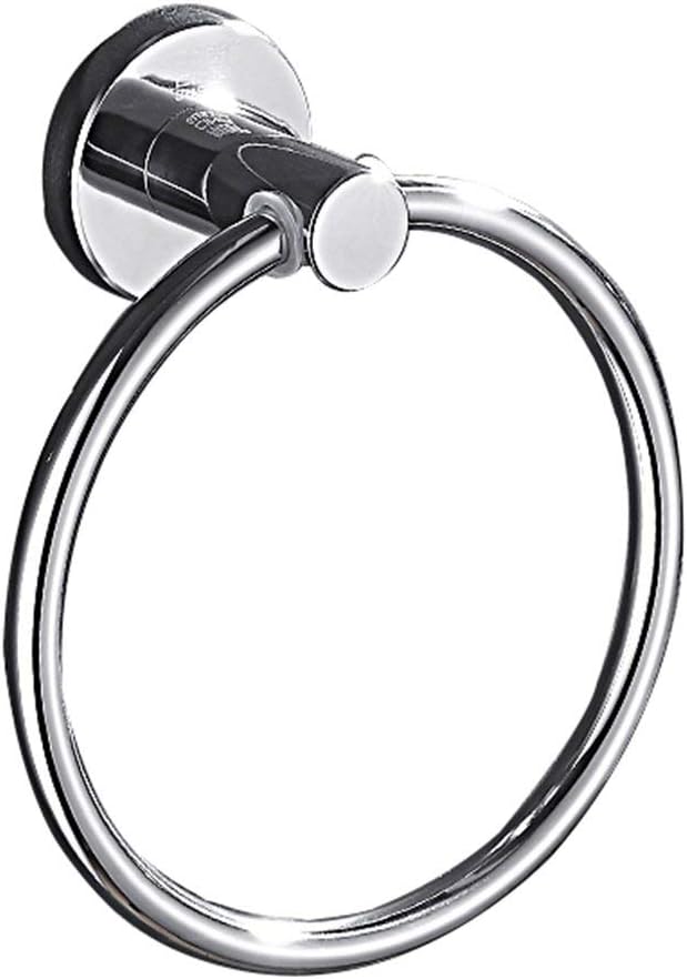 Towel Rack Stainless Steel Towel Ring Bathroom Towel Rack Towel Ring-Free Drilling Kitchen Towel Racks Firm