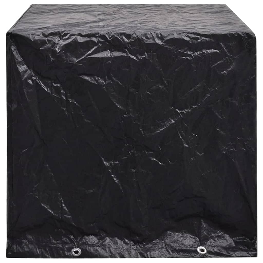 Akcesoria do mebli ogrodowych, pokrowce na meble ogrodowe, 2 szt., 8 oczek, 122 x 112 x 98 cm, meble