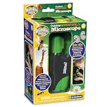 Brainstorm Toys Kids Outdoor Adventure Microscope – Small Portable Microscope with 20x to 40x Magnification, Perfect for Nature Exploration and STEM Learning