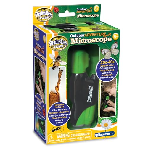 Brainstorm Toys Outdoor Adventure Microscope STEM