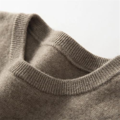 Men's Round Neck Pullover Spring Summer Solid Color Knitted Short Sleeved Half Sleeve Sweater3