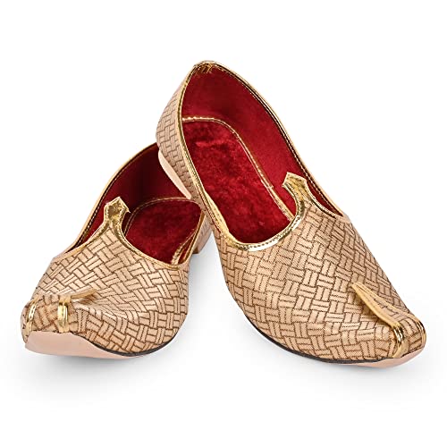 Men's Wedding Juttis/Punjabi Jutti & Sherwani Juti, Pure Traditio...