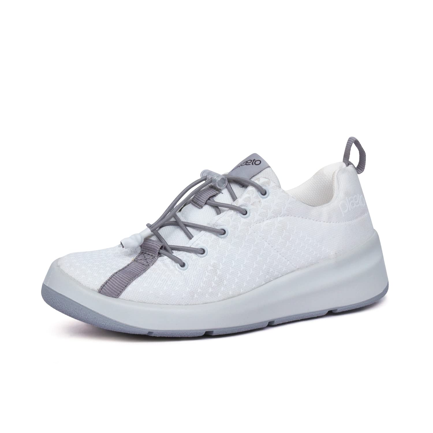 Plaeto Men's Sneakers | Stylish Lightweight Sneakers with Tilt Lacing, Long Lasting Comfort & Non-Marking Outsole