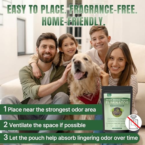 Image of Dead Rodent Smell Absorber, Strong Odor Control for Hidden Spaces