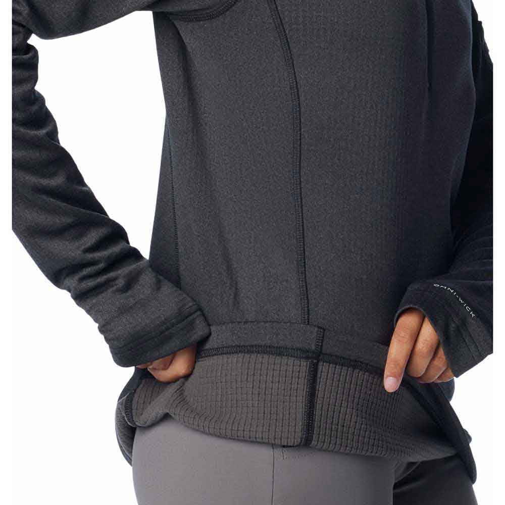 Columbia Park View Grid Fleece Veste polaire demi-zippée pour femmes