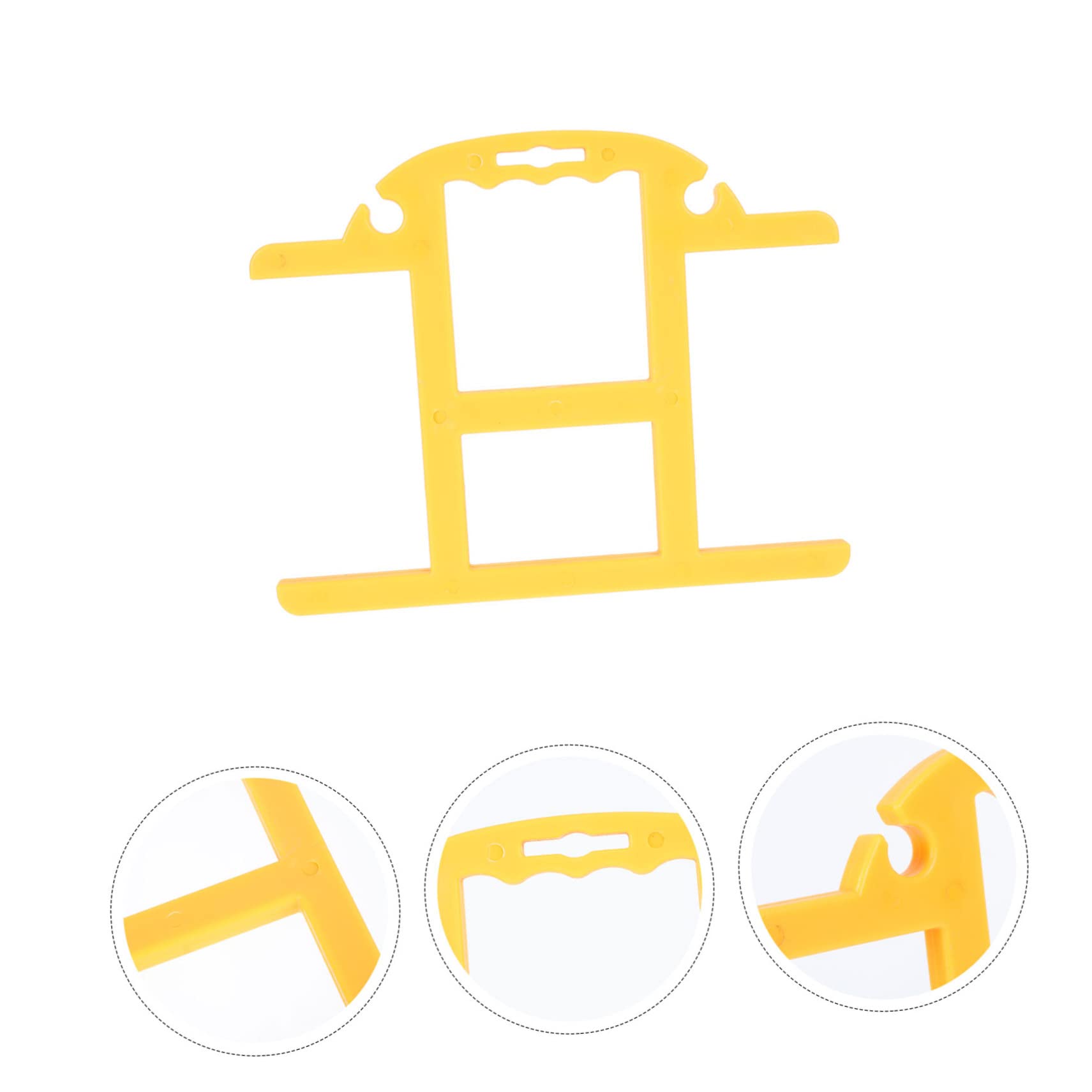 Mikikit Handheld Hose Reel Water Holder Garden Hose Organizer Prevent Wrapping Storage Rack