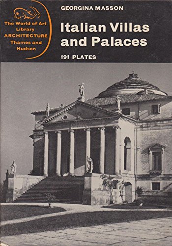 Italian Villas and Palaces 0500200459 Book Cover