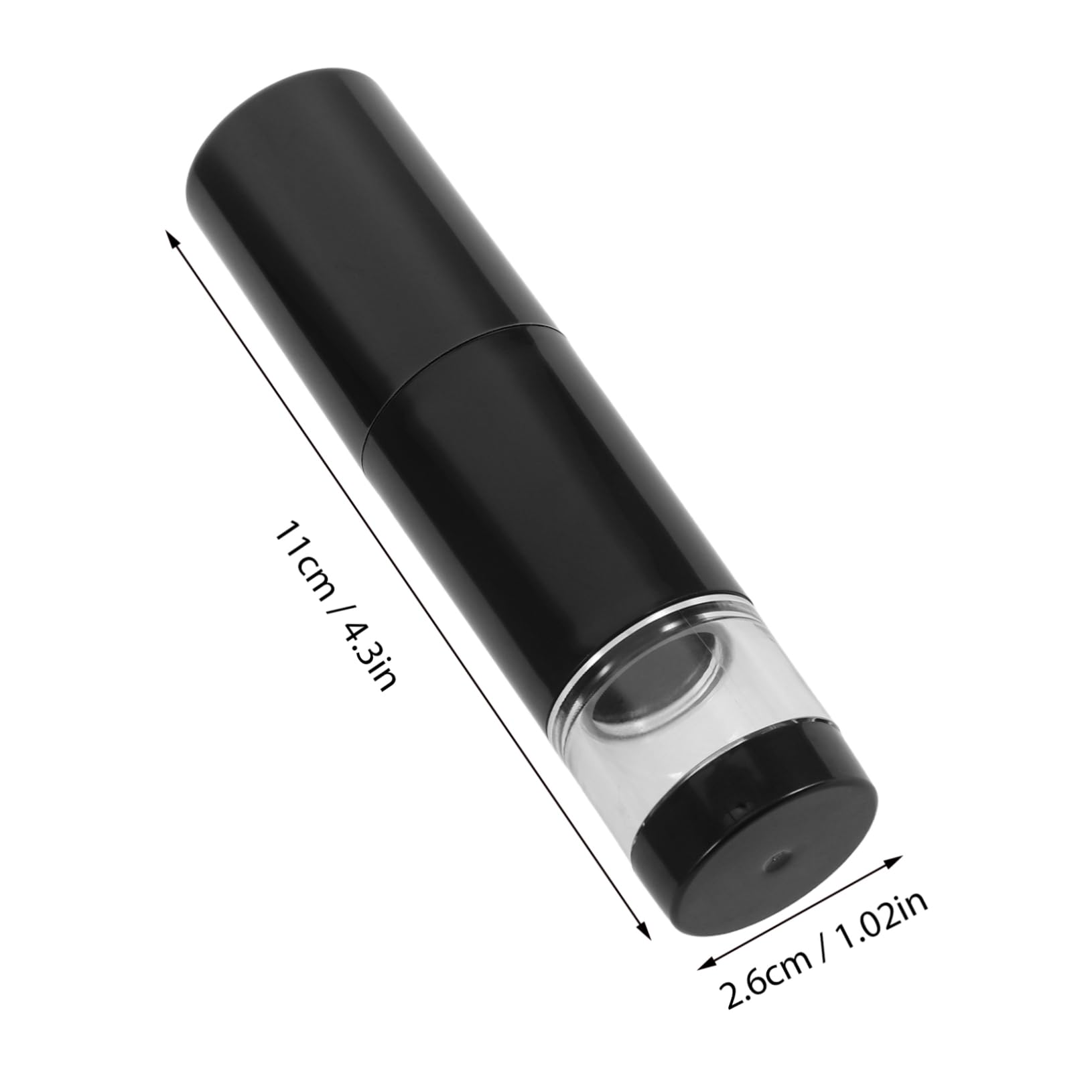 Didiseaon Retractable Makeup Brush Integrated Design Face Makeup Brushes Portable Face Cover