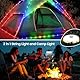 Luvan Camping Lichterketten Aufrollbar , 2 in 1 Wiederaufladbar Campinglampe mit 10M Led lichterkette, 8 einstellbaren Modi, Wasserdichte Tragbare Camping Lichter für Camping, Wandern, Zelt(1 Stück)