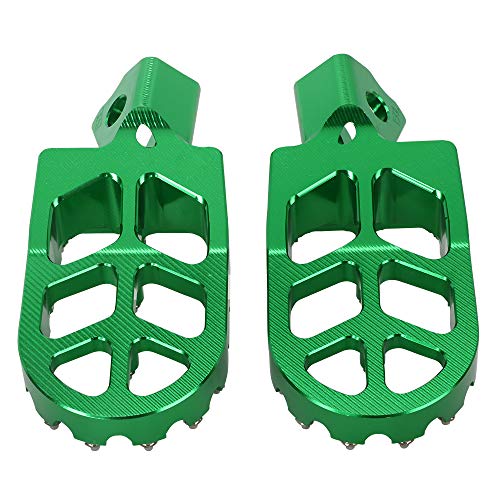 Image of Motorcycle Foot Pegs Footpeg Foot Rest Pedal CNC for KLX230 KLX230R KLX230S 2020-2023 KLX150L 2014-2021 KLX150BF 2017 Green