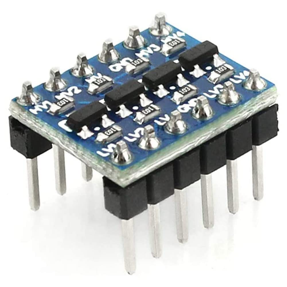 10Pcs 4 canali IIC I2C Level Converter Modulo bidirezionale 3.3V a 5V Shifter per (confezione da 10)