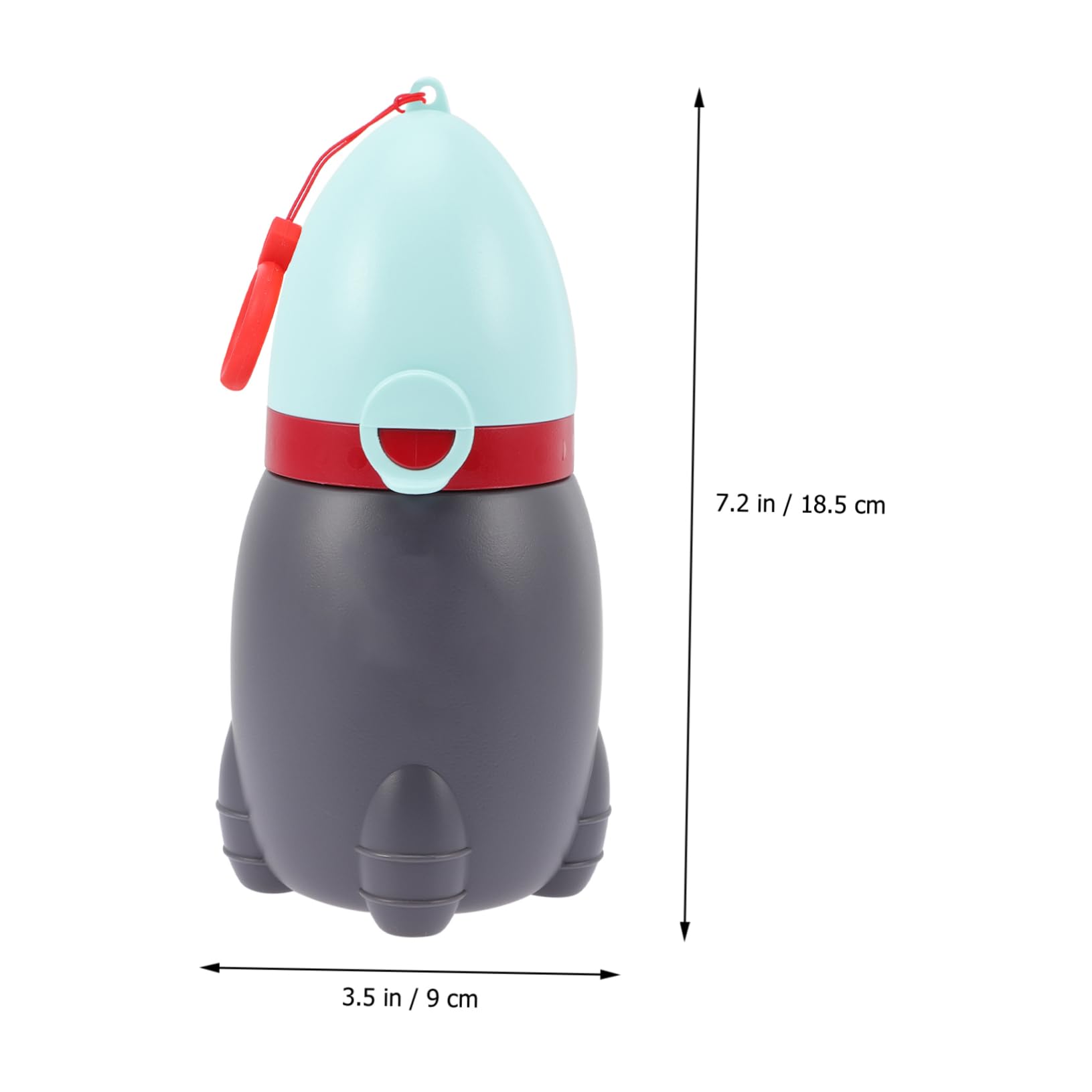 Toddmomy Portable Car Potty Urinal for Boys and Urinal with Leaf Design Durable High Strength Material for Home Camping Travel and Outdoor Use Serene