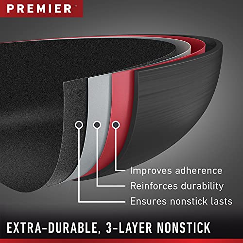 Calphalon Premier Hard-Anodized Nonstick 2-Piece Fry Pan Set