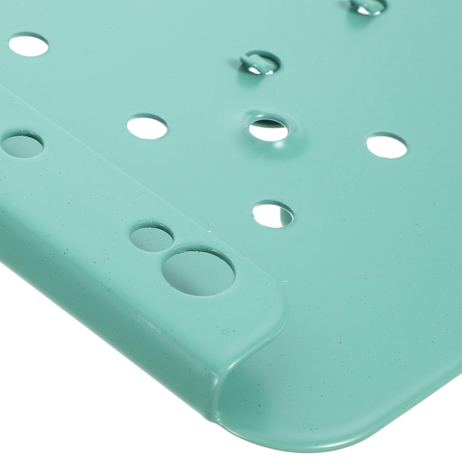 Alipis Organizador de Pared Tablero Perforado Metálico y Ganchos Doble, Caja Colgante Verde Menta para Almacenamiento en Escritorio y Taller, Fácil Instalación y Diseño Funcional