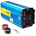 Produktbild Spannungswandler 4000W 12V 230V Reiner Sinus Wechselrichter Fernbedienung 2 LED Power Inverter 2 Steckdose und USB /8000W Stoßkraft