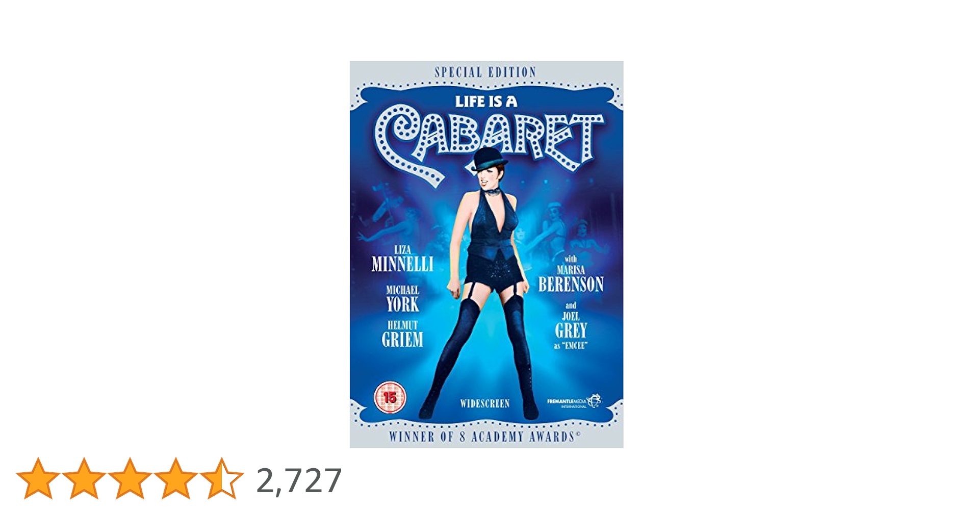Amazon.co.jp: Cabaret [DVD] : DVD