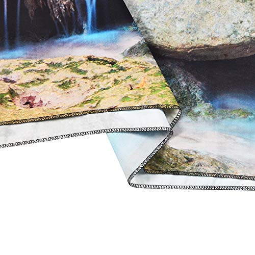 Likiyol Tree Tapestry Waterfall Tapestry Forest Tapestry Wall Hanging, Nature Tapestries Stone River Tapestry For Room thumb #4