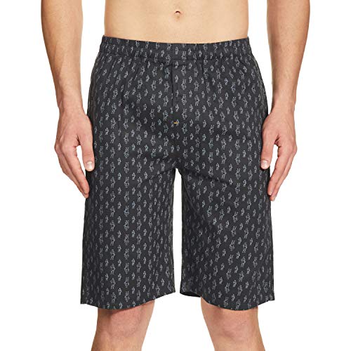 Image of THE INDIAN GARAGE CO Men Cotton Slim Fit Abstract Print Casual Boxers