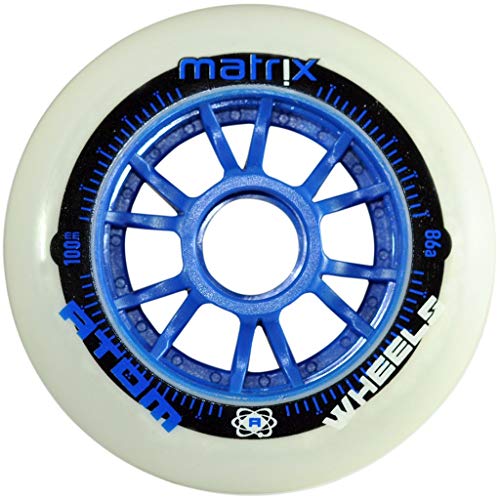 Atom Inline Outdoor Wheels - Matrix (Sold as Each's) (Size 110mm,...