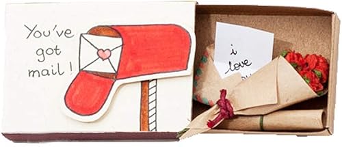 3XU, Bonita tarjeta de amor  Tarjeta de aniversario  Caja de regalo de San Valentín hecha a mano  Regalo sorpresa para ella para él  I love you