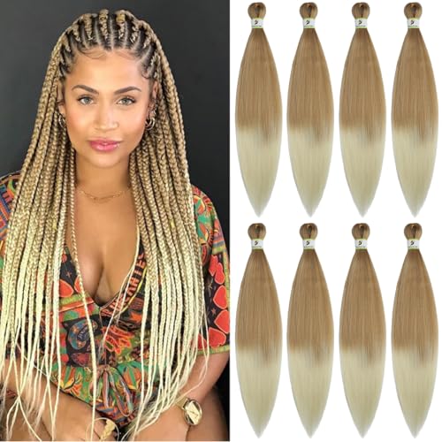 Nescorner Blonde Ombre Braiding Hair