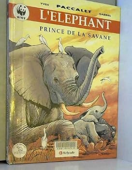 Hardcover Eléphant prince de la savane [French] Book