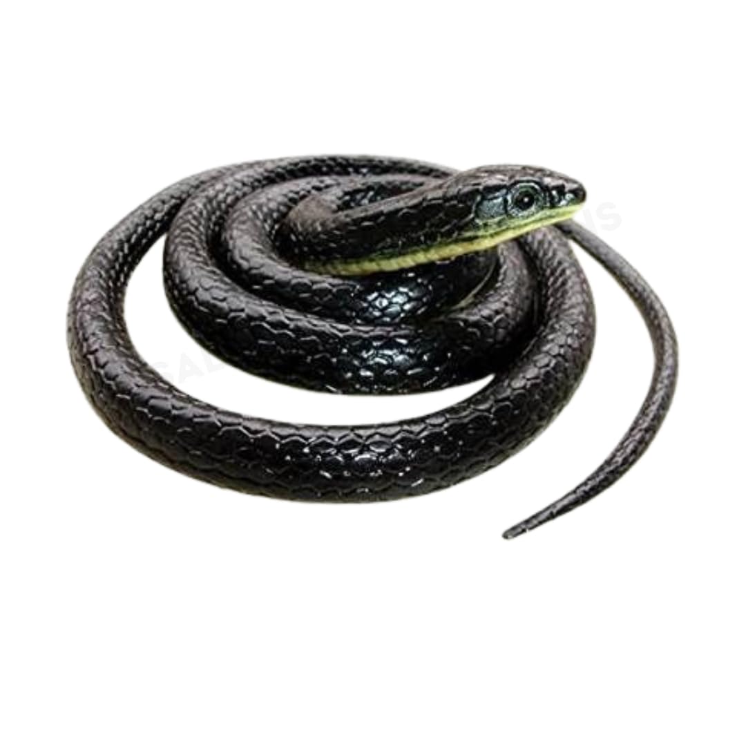 Salvus APP SOLUTIONS Rubber Snake Toy with Realistic Look for Playset, Pranks, Halloween Party Decoration, Garden Props (28 Inch_Black) (B09C612ZWD) Amazon Price History, Amazon Price Tracker