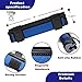 KeoPuals Golf Swing Weights Stripe Golf Club Weight for Practice, Training and Warm Up Golf Accessory Equipment Tool for Golf Navy (Pack of 2)