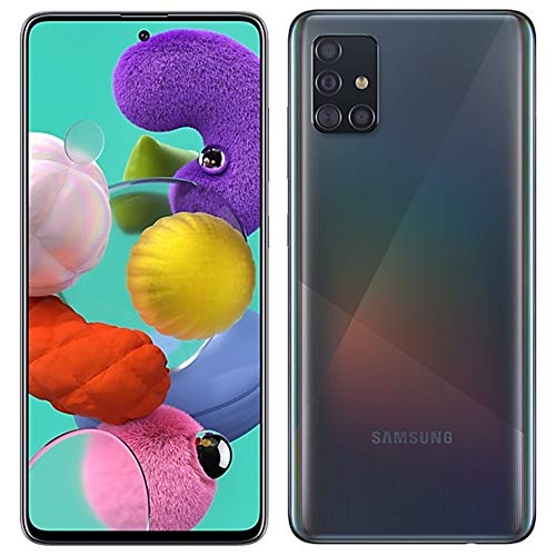 Samsung Galaxy A51 (SM-A515F/DS) Dual SIM 128GB, GSM Unlocked - Prism Crush Black