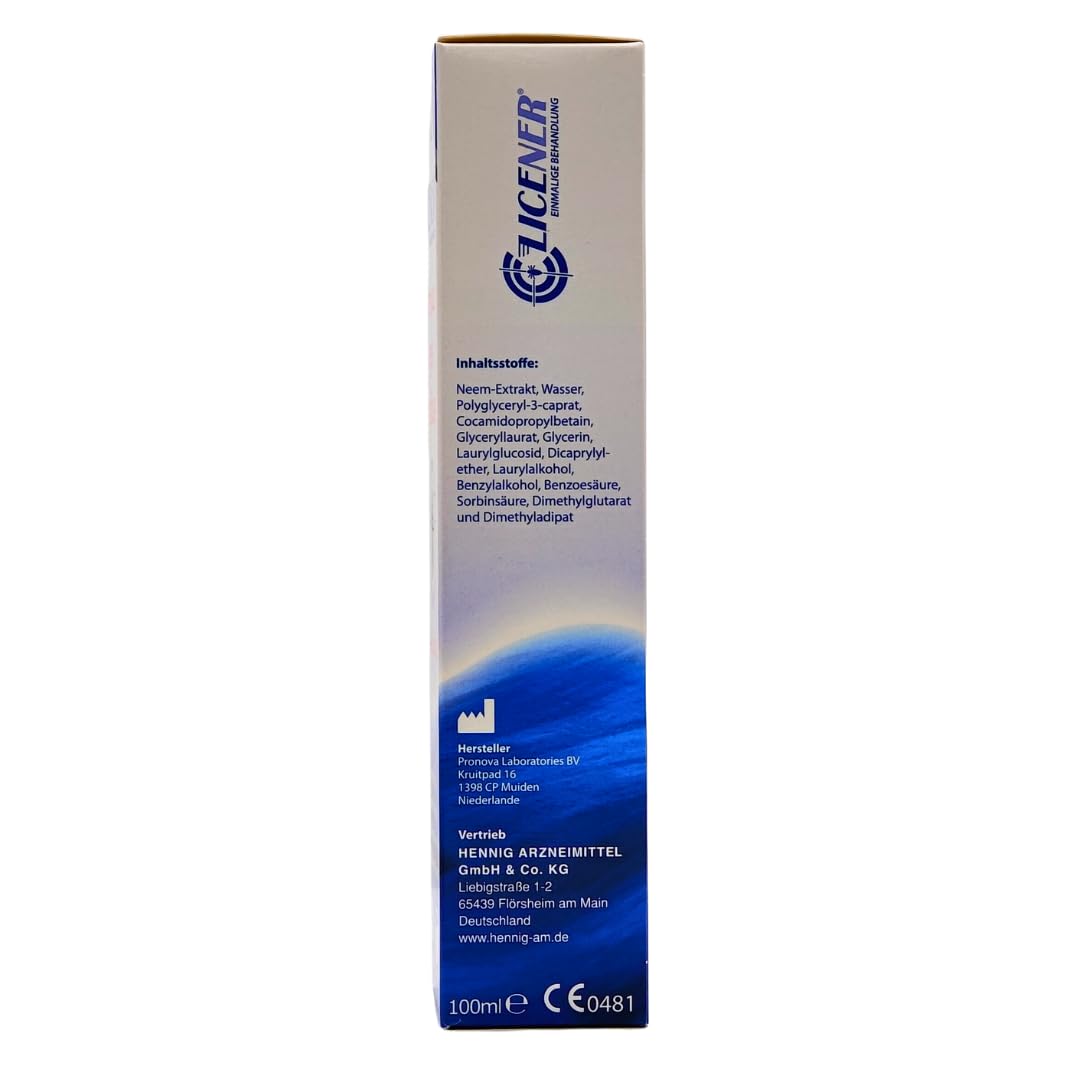 Licener Bundle: Licener Shampoo 100 ml und Licener Nissenkamm I Läuse-Abwehr I gegen Kopfläuse, Läuse, Nissen I Neem-Extrakt I Erwachsene und Kinder ab 2 Jahren I Spar-Set plus Pharma Perle give-away