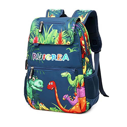 Ruigrea Schulrucksack Jungen Teenager Kinder Rucksack mit Rückenpolster...