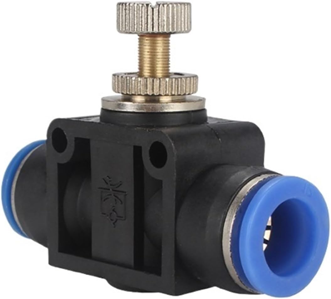 20/50PCS Pneumatic Fittings Quick Connector Air Hose Tube Connectors Plastic PU PY 4mm 6mm 8mm 10mm 12mm Push Into Pluglug (Color : SA(20PCS), Size : 6mm)