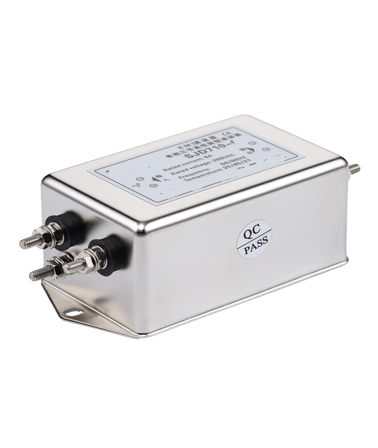 Single-Phase AC Three-Section servo Variable Frequency Power Filter 220v Anti-Interference SJD710-10A 20A(SJD710-100A Three Section Screw)