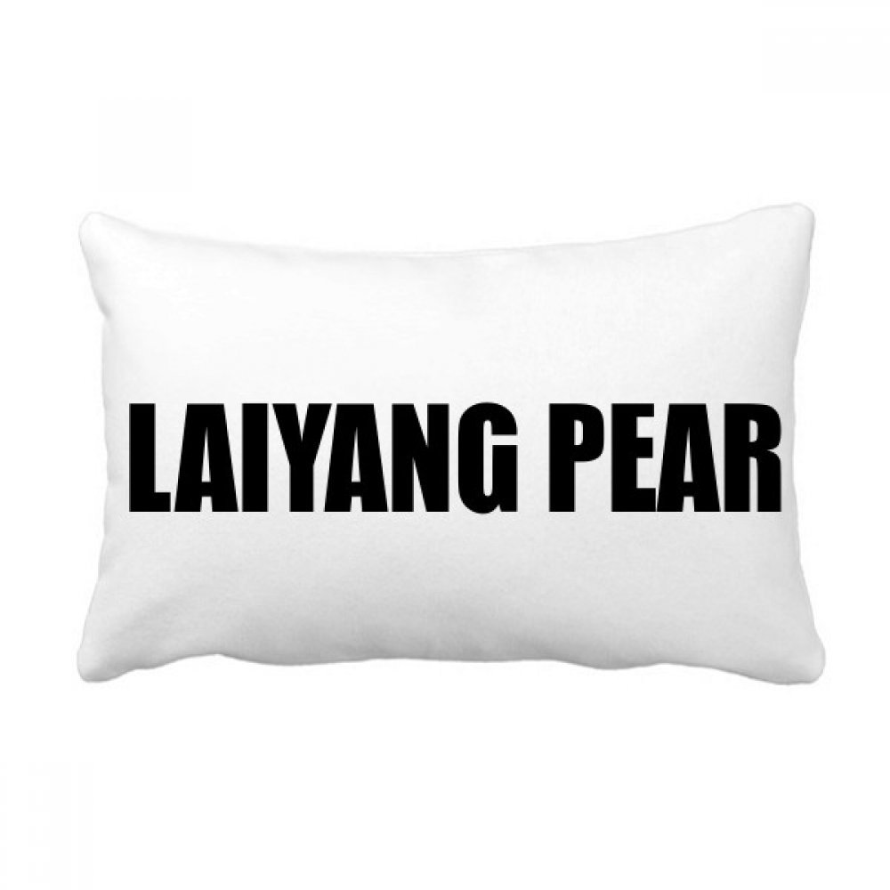 Oreiller Fruit Poire Laiyang grand coussin lombaire décoratif de canapé de 40x60cm