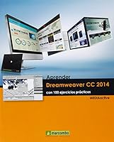 Aprender Dreamweaver CC 2014 con 100 ejercicios prácticos 8426721834 Book Cover