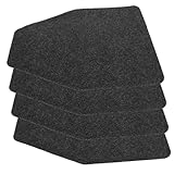 MAGICLULU 4stücke Urinalmatten Für Gewerbliche Herrentoiletten Waschbare Urinalbodenkissen Mit Hoher Saugfähigkeit rutschfeste Toilettenbeckenmatten Für Öffentliche Sanitärräume