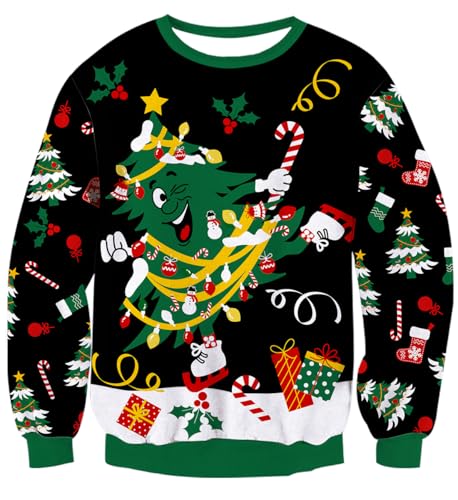 Belovecol Lustiger Hässlicher Weihnachtspullover Für Damen und...