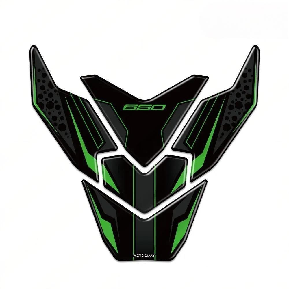 Autocollants de protection contre le gazole Versys 650 vert 2022-2024