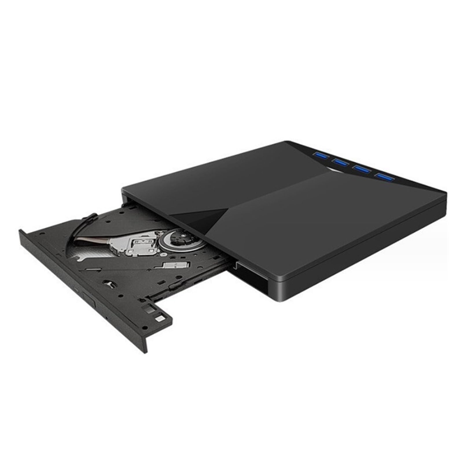 Unità Ottica Mobile Multifunzione TF/CD/USB Interfaccia Multiuso Masterizzatore DVD For Trasferimento Dati Ad Alta Velocità(Blu-ray)